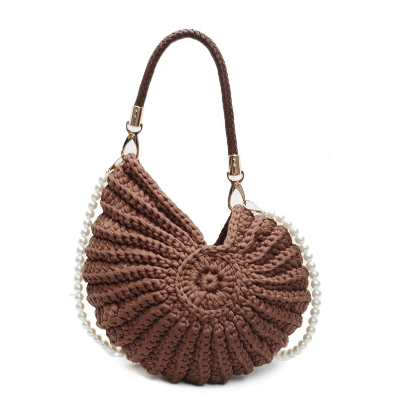 TideShell Crochet Bag