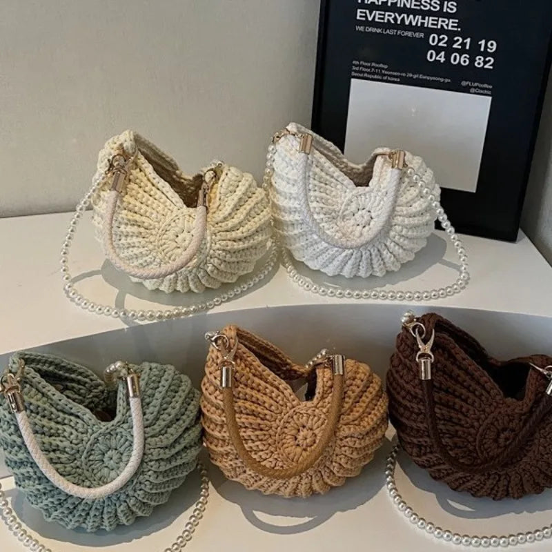 TideShell Crochet Bag