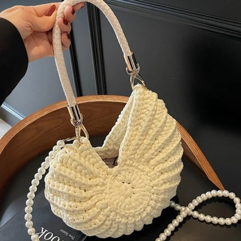 TideShell Crochet Bag