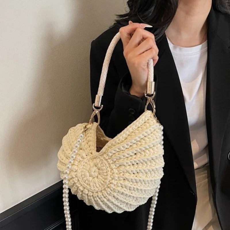 TideShell Crochet Bag