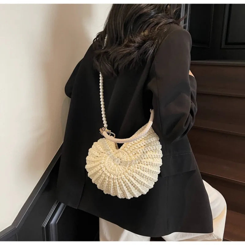 TideShell Crochet Bag